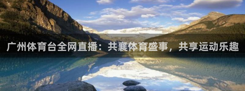 球神在线直播：广州体育台全网直播：共襄体育盛事，共享运动乐趣